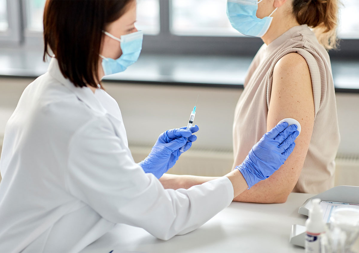 Vaccinating patient